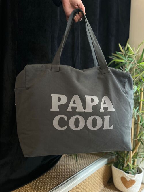 Sac week-end Anthracite Papa cool - Collection fête des pères