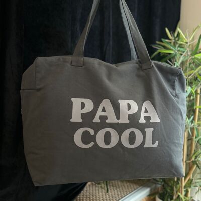 Fantastica borsa da weekend Papa antracite - Collezione Festa del Papà