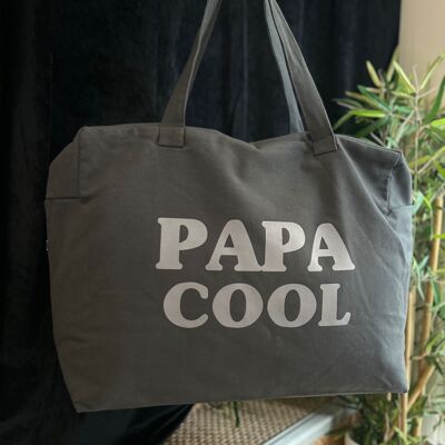 Anthrazitfarbene Papa-Wochenendtasche – Vatertagskollektion