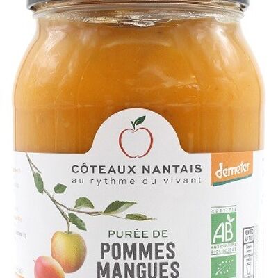 Purée pommes mangues Bio Demeter - 915g