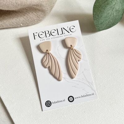 Earrings Angie - Handmade from polymer clay