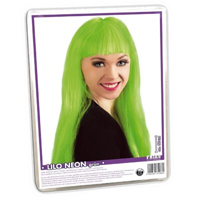 Lilo Neon Green Costume Wig