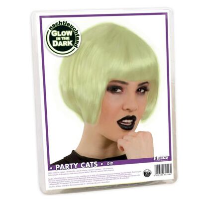 Party Cats Glow In The Dark Costume Wig