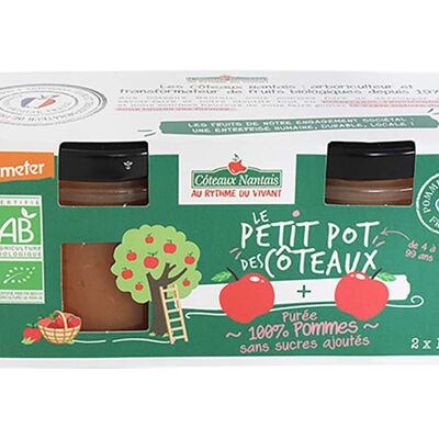 Purée pommes Bio Demeter - 2x120g