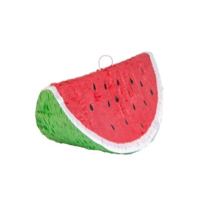Wassermelonen-Piñata-Papier, 50 x 25 x 24 cm