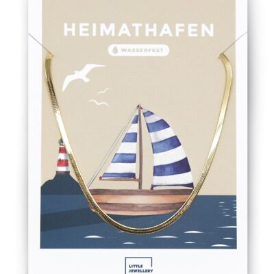 🌊 Halskette HEIMATHAFEN | Maritim Kollektion