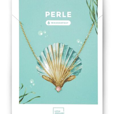 🌊 Collier PERLE | Collecte maritime