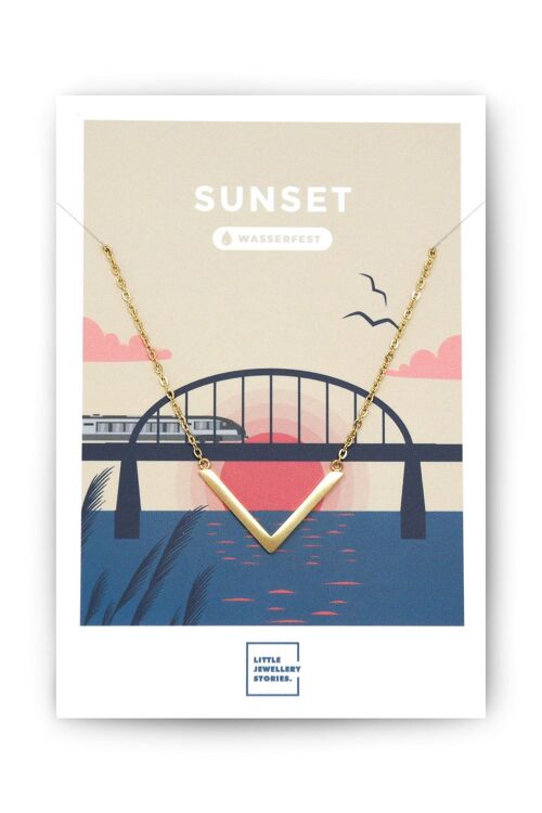 🌊 Halskette SUNSET | Maritim Kollektion