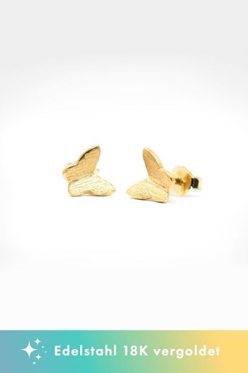 Boucles d'oreilles puces BAMBI 2