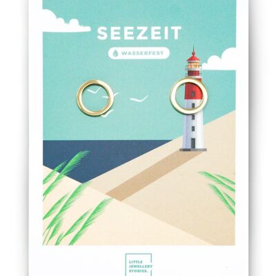 🌊 Pendientes TIEMPO DEL MAR | Colección marítima