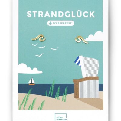 🌊 Ohrringe STRANDGLÜCK | Maritim Kollektion