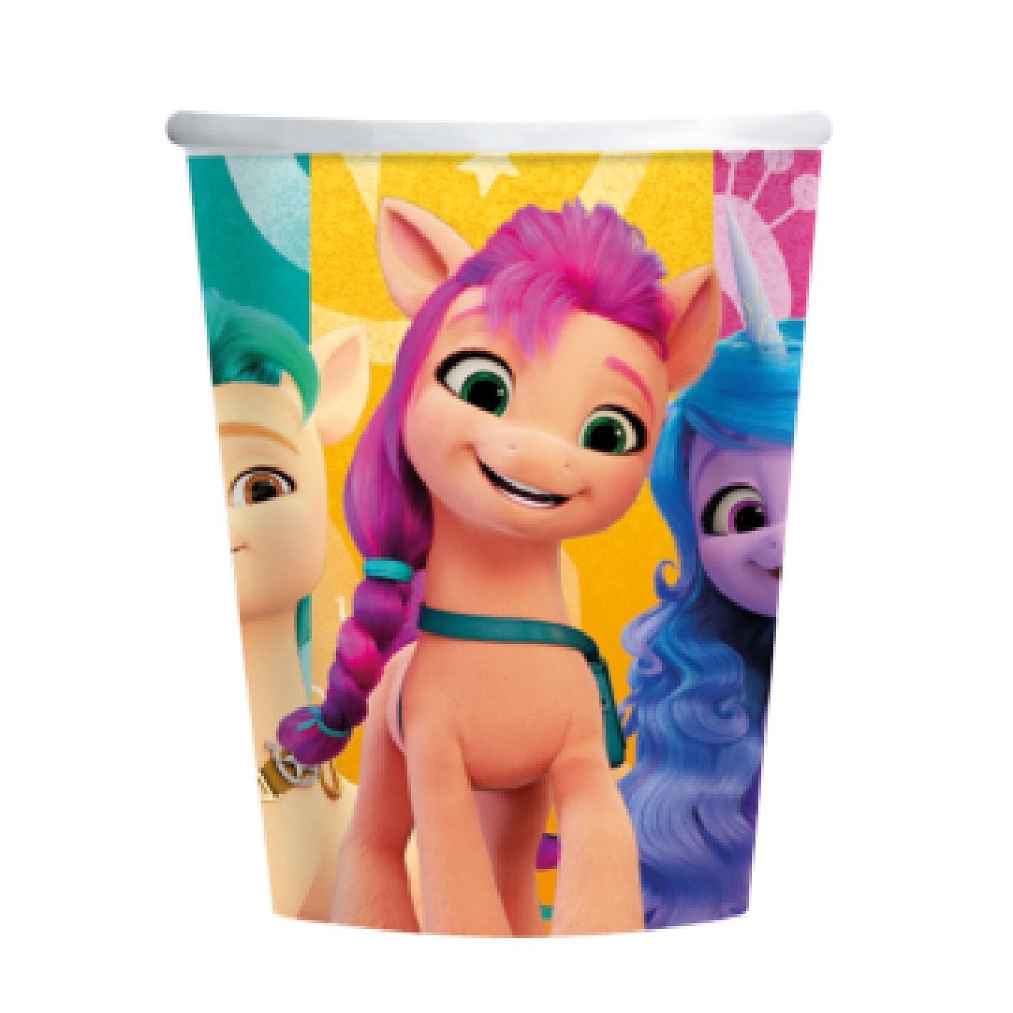 8 Bicchieri Di Carta My Little Pony Da 250 Ml