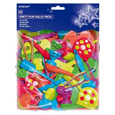 48 Assorted Toys Party Favors
