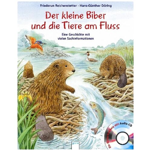 Livre Allemand "Der Kleine Biber Und Die Tiere am Fluss"