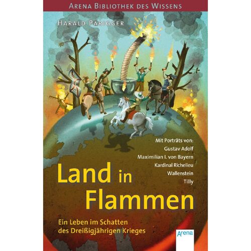 Livre Allemand "Parigger, Land in Flammen"