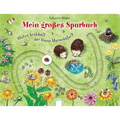 Libro alemán "Wieker, Mein Großes Spurbuch"