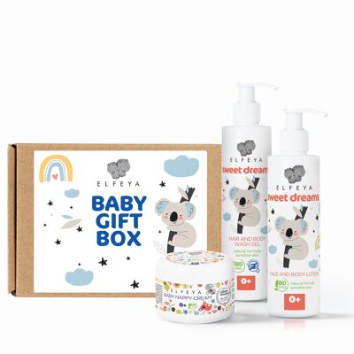 BABY BOX DOLCI SOGNI - SET 3 PRODOTTI