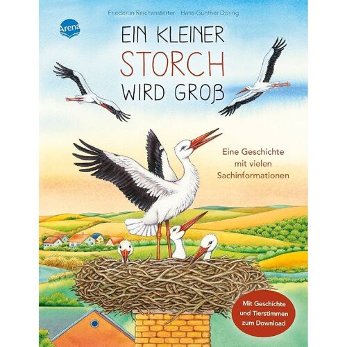 Livre Allemand "Ein Kleiner Storch Wird Groß"