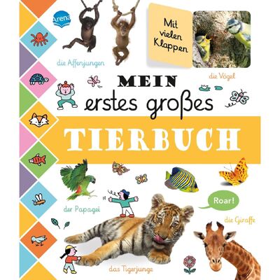 Libro in tedesco "Mein Erstes Großes Tierbuch"