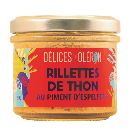 Rillettes de thon au piment d'Espelette