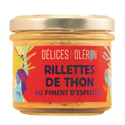 Tuna rillettes with Espelette pepper