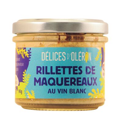 Mackerel rillettes with white wine