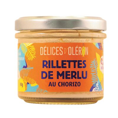 Rillettes de merluza con chorizo