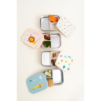 PRÉCOMMANDE 20.07.24 confettis de boîte à lunch en acier inoxydable pour enfants 4