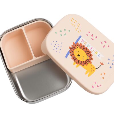 PRÉCOMMANDE 20.07.24 Lunchbox en acier inoxydable Wild Child pour enfants