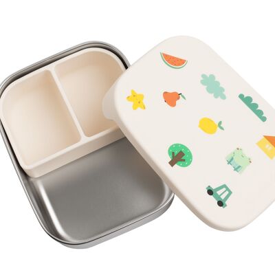 PRÉCOMMANDE 20.07.24 petits morceaux de boîte à lunch en acier inoxydable pour les enfants
