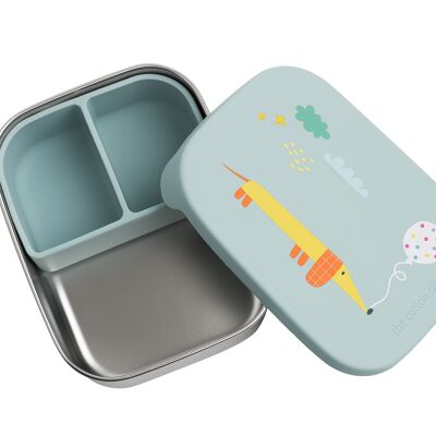 PREORDER 02.07.24 Stainless Steel Lunchbox Flying Dog for Kids