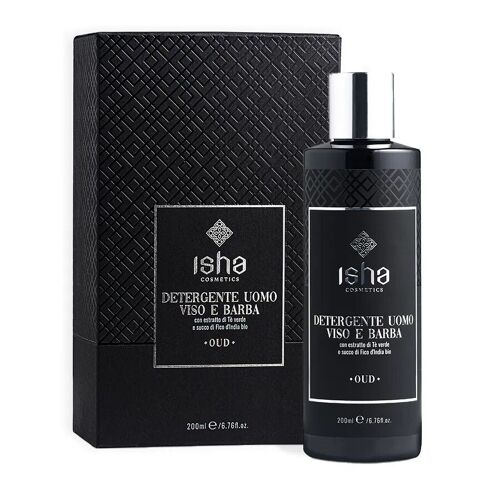 Detergente Viso e Barba Profumo Oud