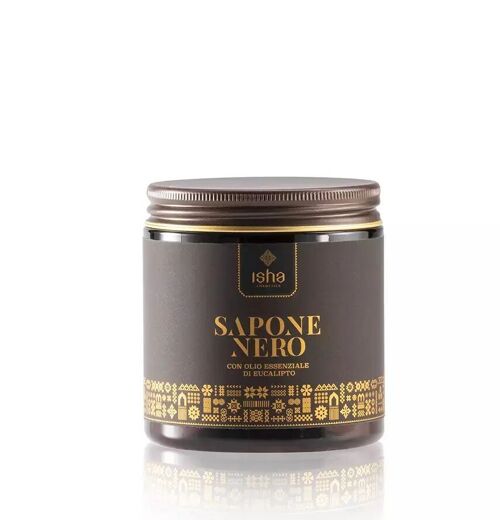 Sapone Nero Africano Con Olio Essenziale di Eucalipto