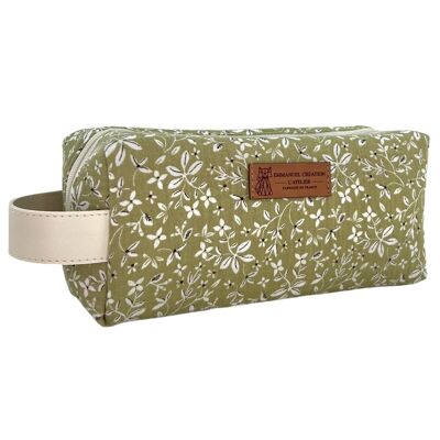 Nomadic pencil case S, "Apolline" anise