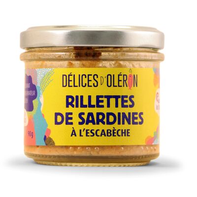 Rillettes di sarde con èscabèche