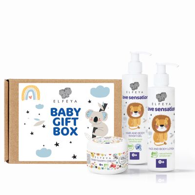 Baby box love sensation - set 3 products