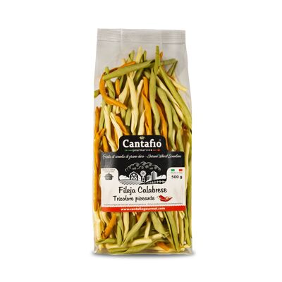 "Fileja Calabrese Tricolore" 500g | Pasta Artigianale Typica Calabrese