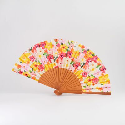 Blossom Candy Pattern Fan