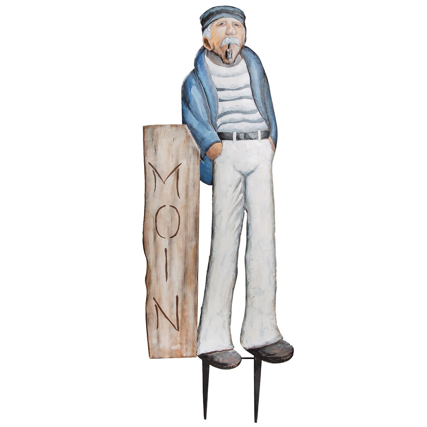 Il marinaio del palo da giardino Sigvard H.119 cm