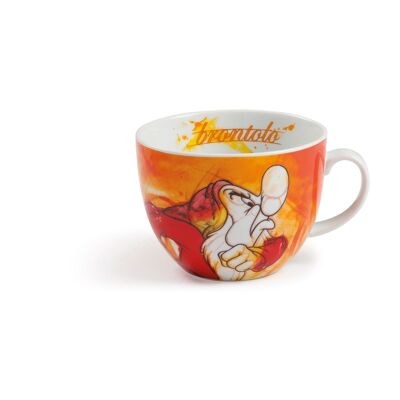 Taza de capuchino "Grumpy" H.9cm