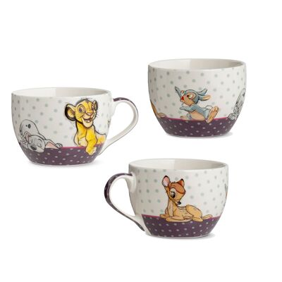 Cappuccino cup "Animals" H.8 cm