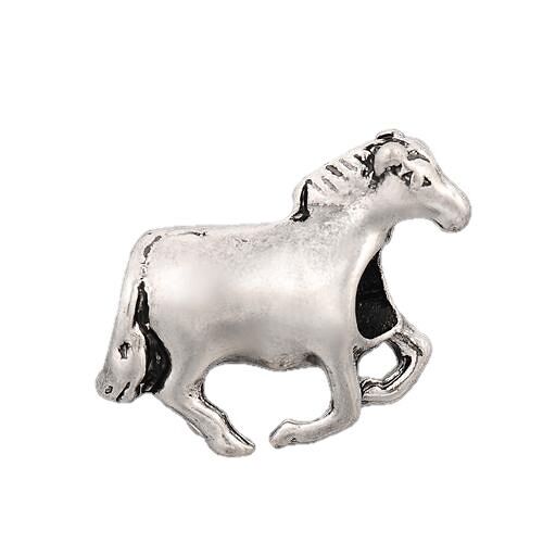 Silver Plated Horse Charm