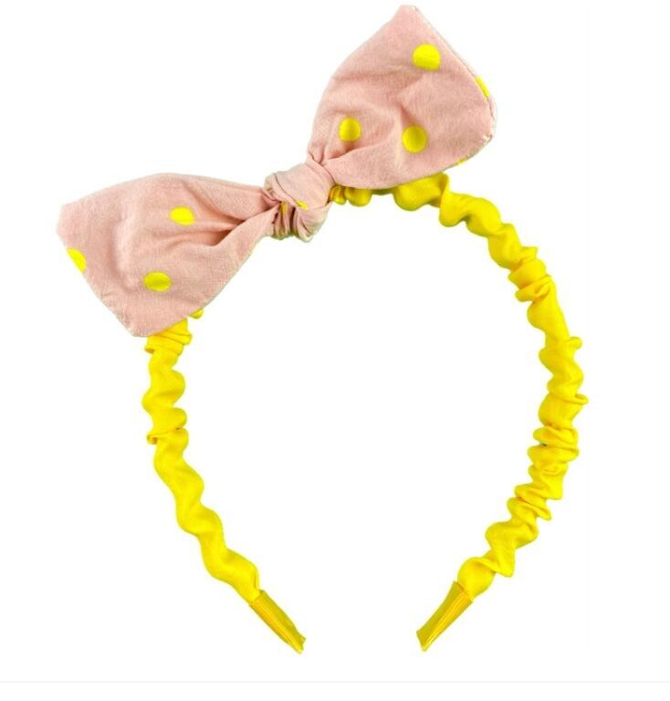 DEBBIE DOT HAARBAND, 8 STK.4 FARBEN