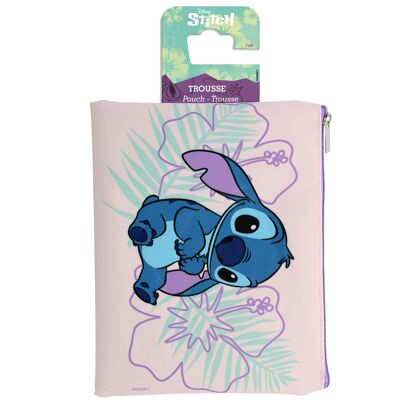 Disney Stitch - Borsa/astuccio piatto da toilette