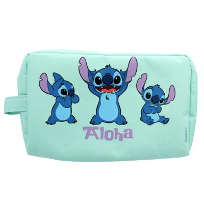 Disney Stitch – Mittelgroße Kulturtasche mit Griff/Etui