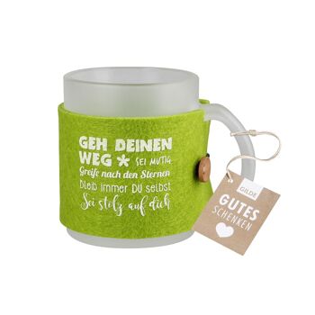 Tasse / Mug Passez votre chemin H.9,5 cm