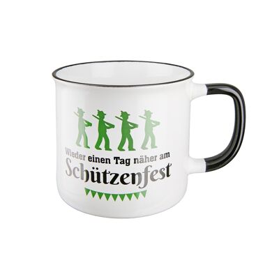 Cup / Mug Schützen H.8.7cm