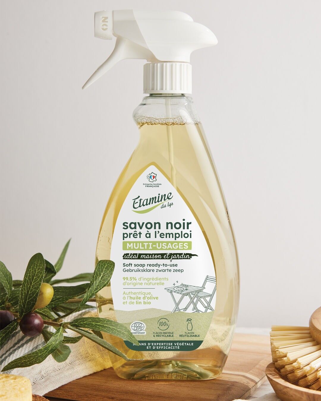 Sapone nero pronto all'uso