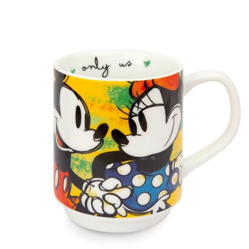 Tasse / Becher "only us" H.10 cm