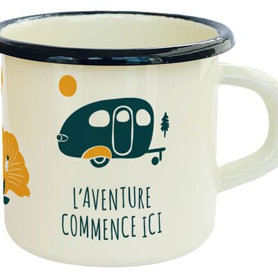 Wohnmobil-Wohnwagen-Tasse